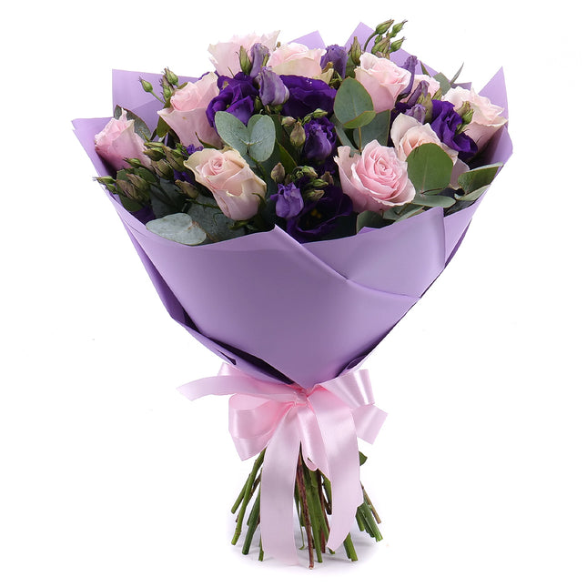 03001825_sweet-ruzove-ruze-fialove-lisiantusy