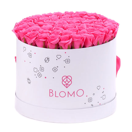 Irigo biely BLOMO box "L" 56 parfume voňavé ruže
